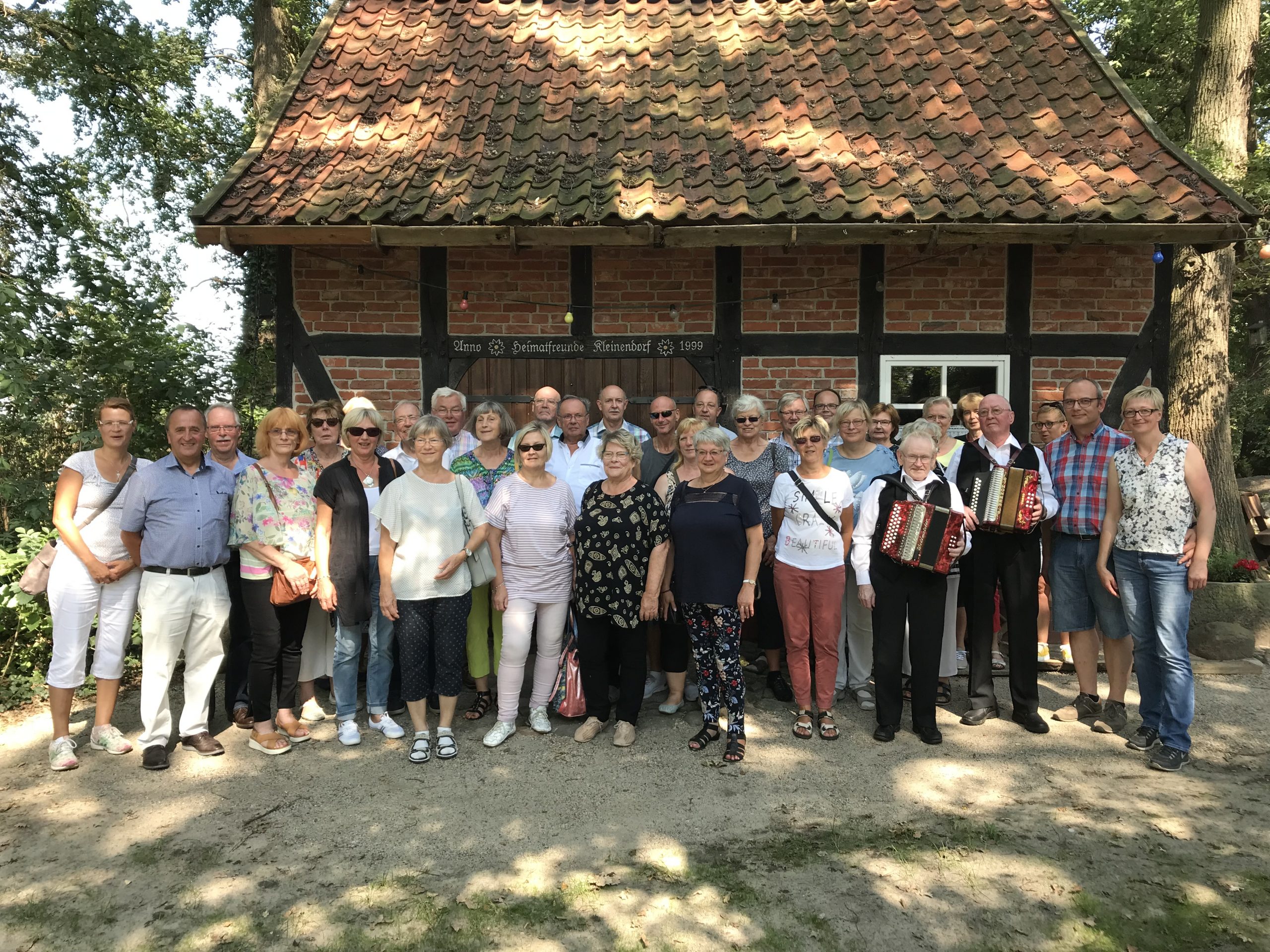 Glindower Heimatfreunde zu Besuch in Rahden